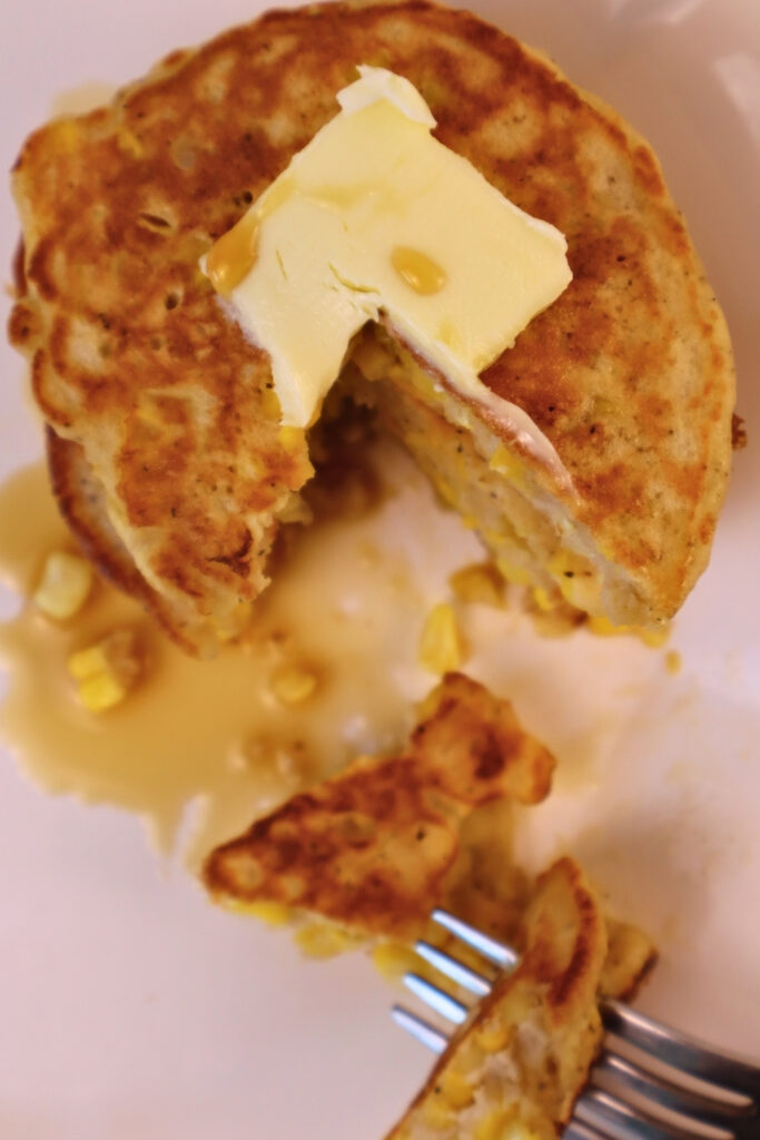 Gluten-Free Pennsylvania Dutch Corn Fritters 4 Gluten-Free Pennsylvania Dutch Corn Fritters recipe — fluffy buckwheat fritters loaded with sweet corn, topped with butter and syrup