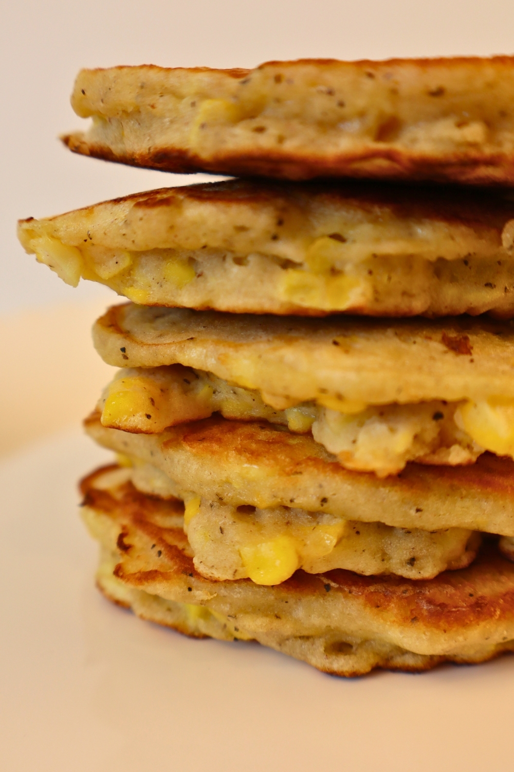 Gluten-Free Pennsylvania Dutch Corn Fritters 2 Stack of Gluten-Free Pennsylvania Dutch Corn Fritters — a gluten-free, seed-oil-free comfort food breakfast made from scratch